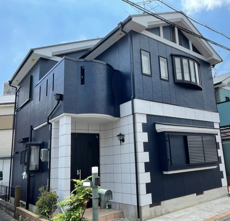 奈良大和郡山市Y様　外壁塗装・屋根塗装・防水工事 施工後の写真