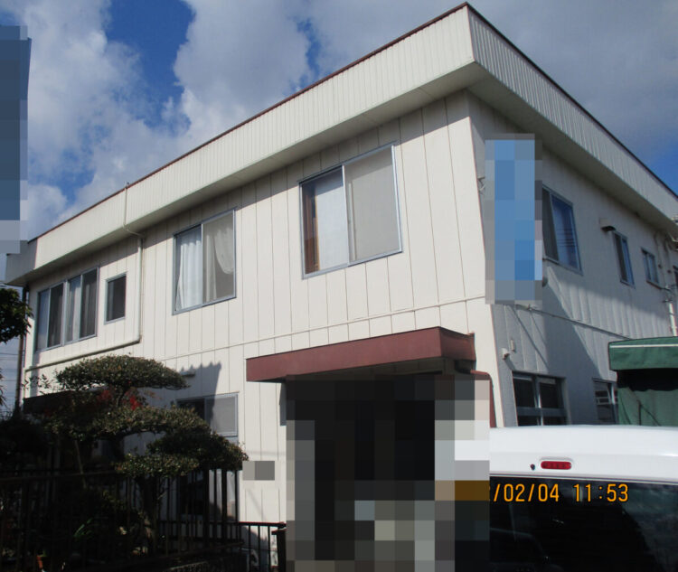 奈良県天理市F株式会社様（オフィス）外壁塗装・屋根塗装工事　 施工前の写真