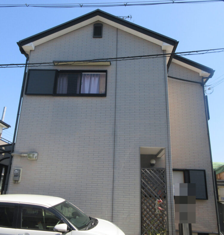 奈良県大和高田市U様邸　外壁塗装・屋根塗装工事 施工前の写真