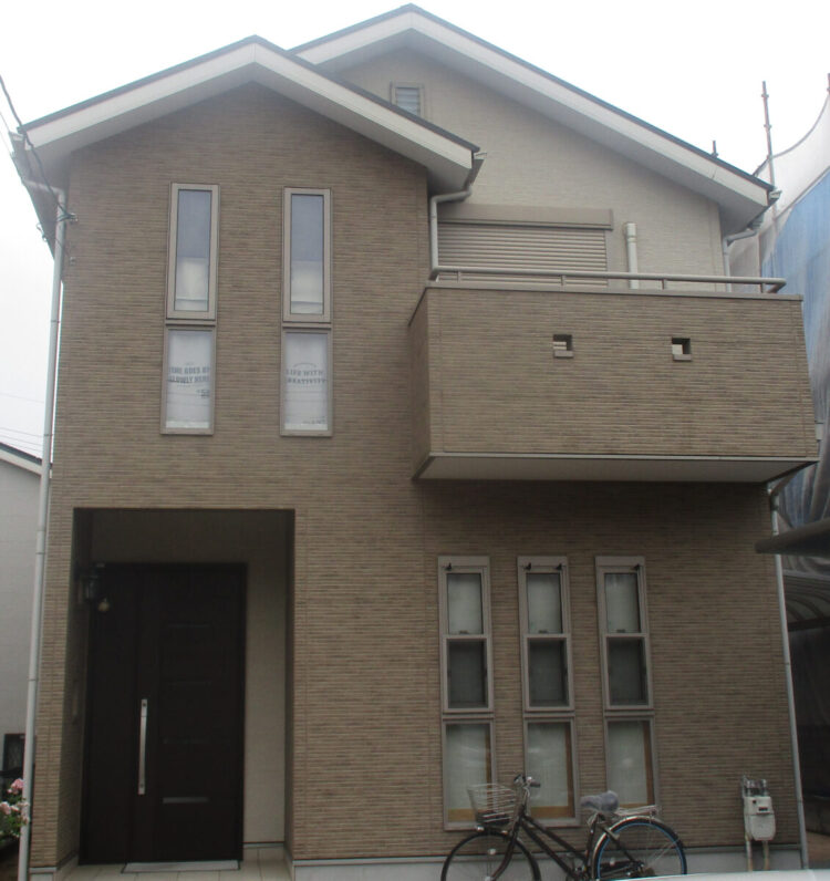 奈良大和高田市N様邸　外壁塗装・屋根塗装・防水工事 施工前の写真