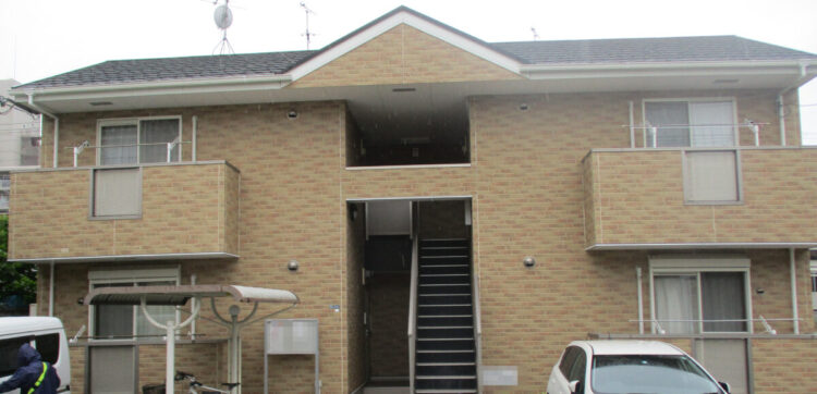 奈良の香芝市の株式会社ヨネヤの外壁塗装と屋根塗装の施工事例