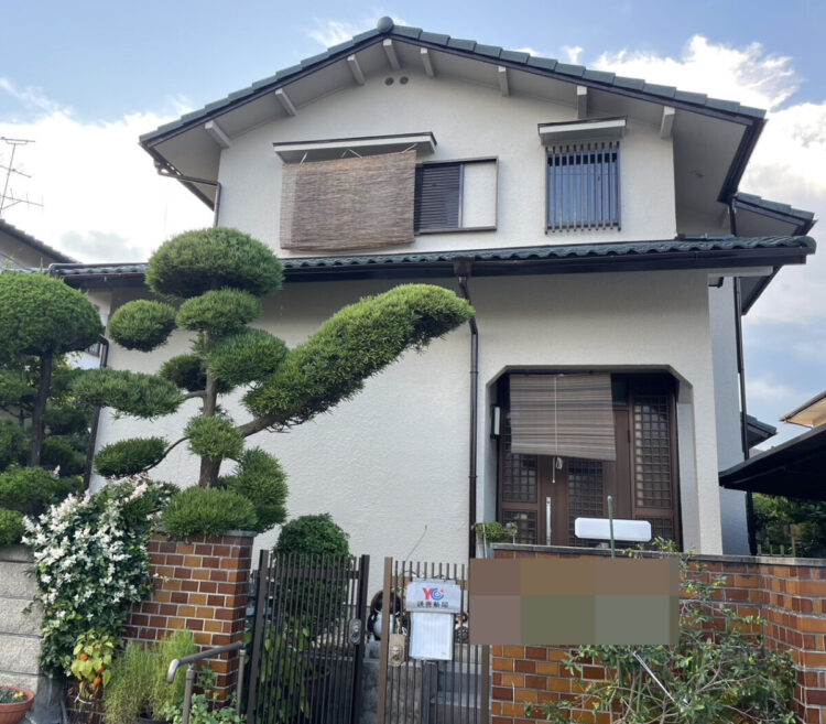 奈良県北葛城郡河合町G様邸　外壁塗装・屋根塗装工事 施工後の写真