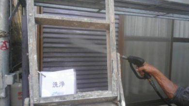 奈良県香芝市T様邸　外壁塗装・防水工事 高圧洗浄