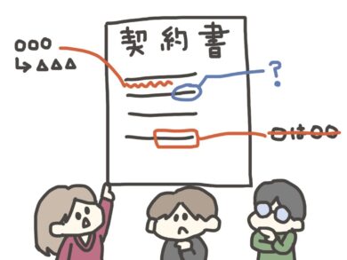 奈良の香芝の株式会社ヨネヤの外壁塗装と屋根塗装の契約書