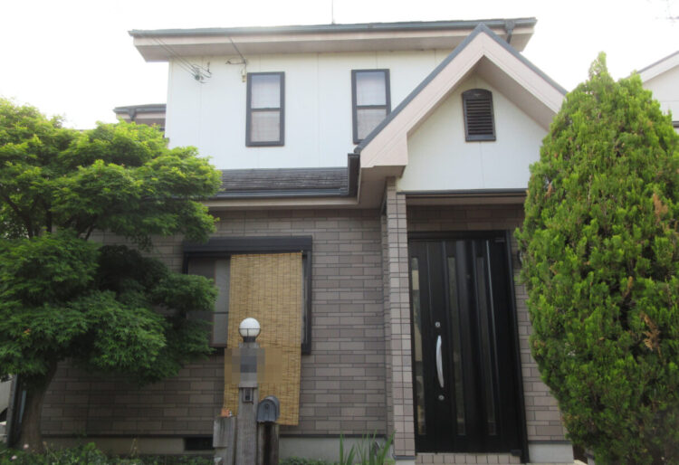 奈良香芝市S様邸　外壁塗装・屋根塗装・防水工事 施工前の写真