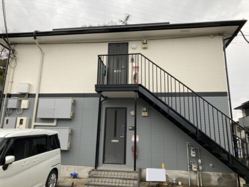 京都府木津川市O様邸(アパート) 外壁塗装・屋根塗装工事 京都府木津川市O様邸(アパート) 外壁塗装・屋根塗装工事
