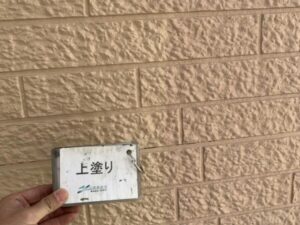 現場の作業風景 上塗り工程 現場の作業風景 上塗り工程