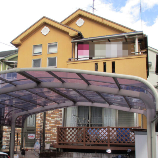 奈良香芝市H様邸　外壁塗装・屋根塗装工事 施工前の写真