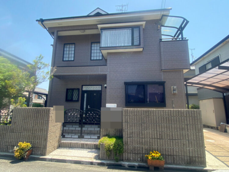 奈良県葛城市T様邸　外壁塗装・屋根塗装・防水工事 施工後の写真