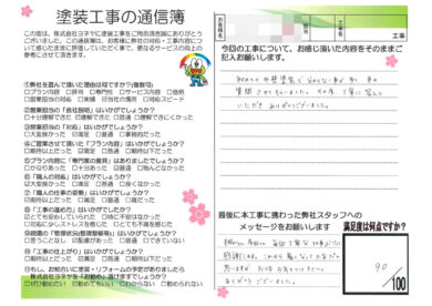 奈良県葛城市I様邸 外壁塗装・屋根塗装・防水工事のお客様の声