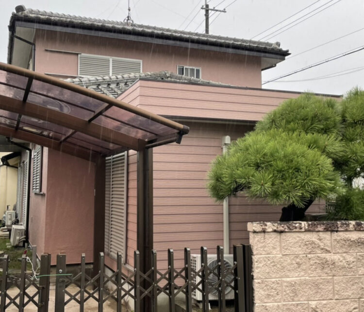 奈良県北葛城郡河合町H様邸　外壁塗装工事 施工後の写真