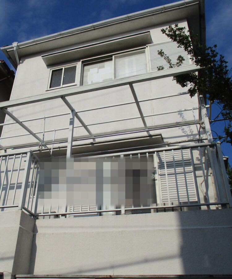 奈良県大和高田市N様邸　外壁塗装・屋根塗装工事 施工前の写真