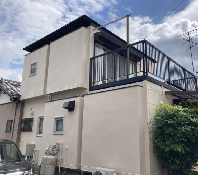 奈良生駒郡安堵町Y様邸　外壁塗装・屋根塗装工事 施工後の写真
