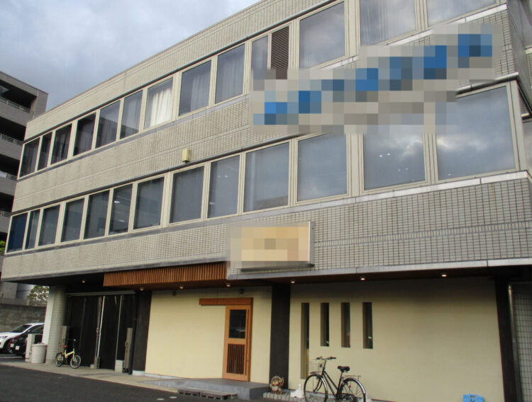 奈良県橿原市A株式会社様（オフィスビル）　外壁塗装工事 施工前の写真