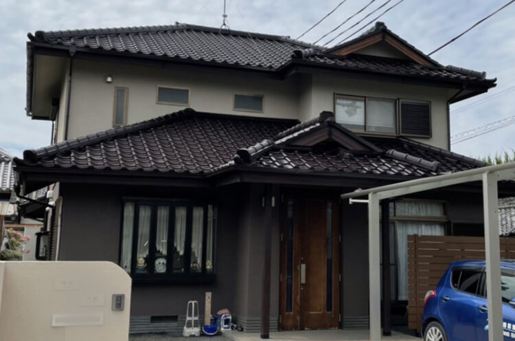 奈良北葛城郡広陵町O様邸　外壁塗装・屋根塗装工事 施工後の写真