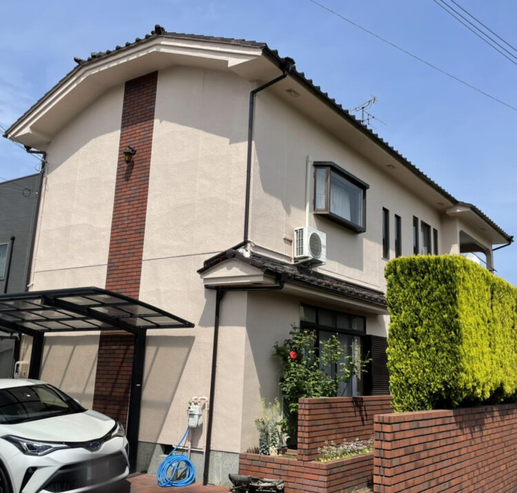 奈良葛城市M様邸　外壁塗装工事 施工後の写真