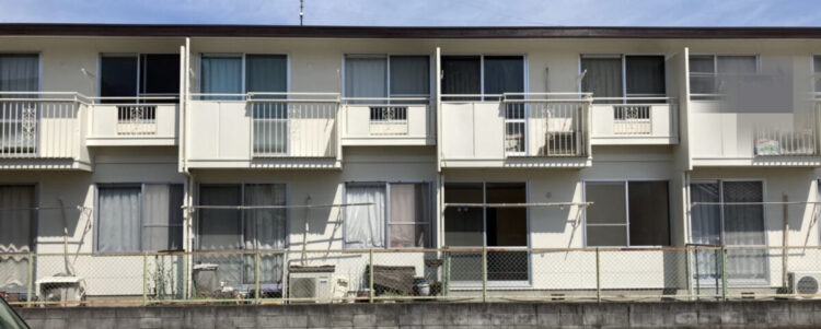 奈良県大和郡山市H様邸(アパート）　外壁塗装・屋根塗装工事 施工後の写真