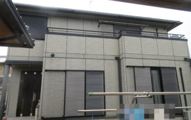 奈良県葛城市S様邸　外壁塗装・屋根塗装工事 施工前の写真