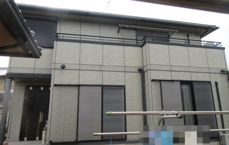 奈良県葛城市S様邸　外壁塗装・屋根塗装工事 施工前の写真