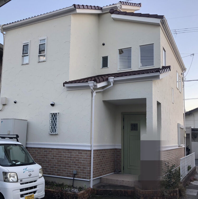奈良県香芝市K様邸　外壁塗装・屋根塗装・防水工事 施工後の写真