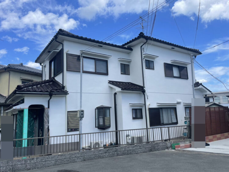 奈良県香芝市N様邸　外壁塗装・防水工事 施工後の写真