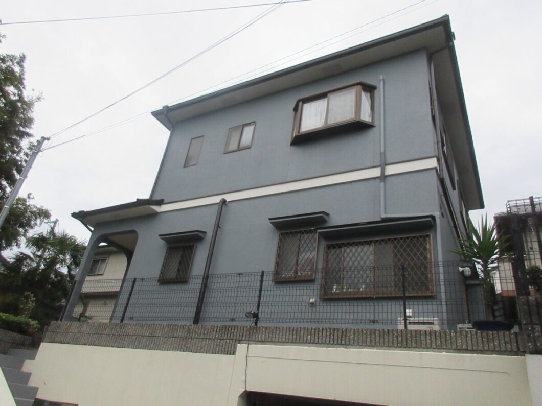 奈良県香芝市M様邸　外壁塗装・屋根塗装・防水工事 施工後の写真
