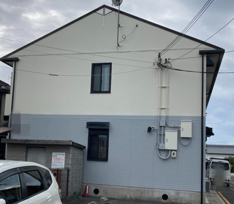 奈良県橿原市K様邸（アパート）　外壁塗装・屋根塗装工事 施工後の写真