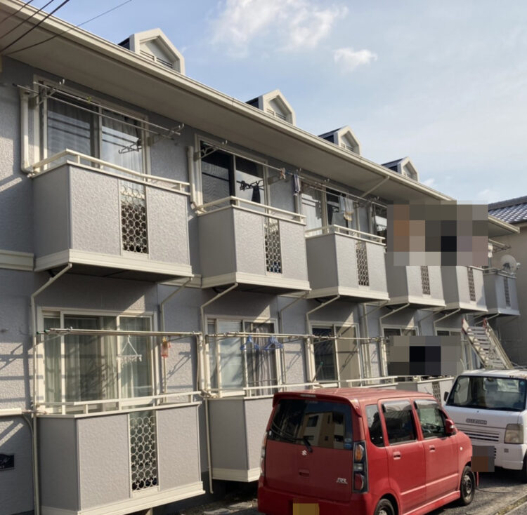 奈良県橿原市F様邸（アパート）　外壁塗装・屋根塗装工事 施工後の写真