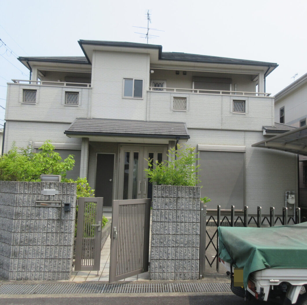 奈良県葛城市Ｔ様邸　外壁塗装・屋根塗装工事 施工前の写真