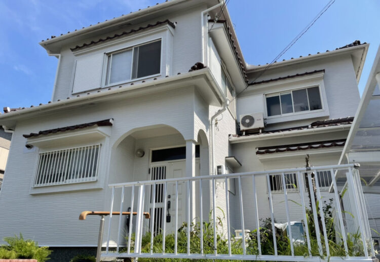 奈良生駒郡平群町M様邸　外壁塗装・防水工事 施工後の写真