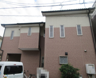 奈良県大和高田市Y様邸　外壁塗装工事 施工前の写真
