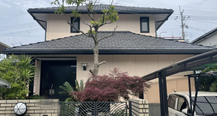 奈良香芝市I様邸　外壁塗装工事 施工後の写真