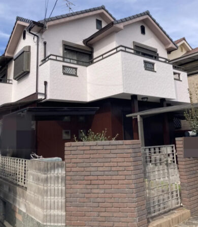 奈良生駒郡斑鳩町N様邸 外壁塗装・防水工事