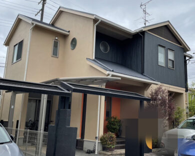 奈良奈良市M様邸 外壁塗装・屋根塗装・防水工事