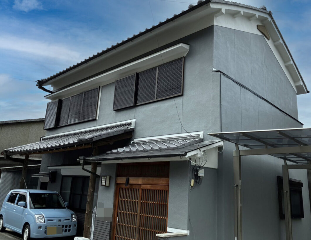 奈良県吉野郡吉野町Ｍ様邸　外壁塗装・屋根塗装工事 施工後の写真