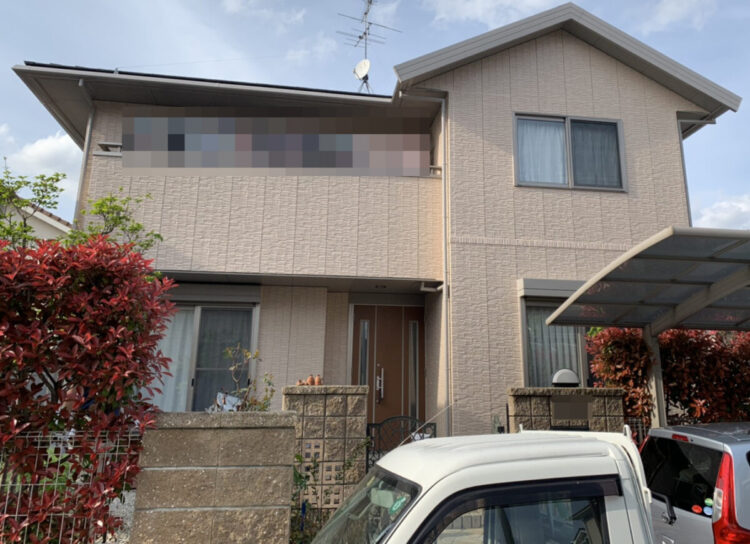 奈良北葛城郡広陵町T様邸　外壁塗装工事 施工後の写真