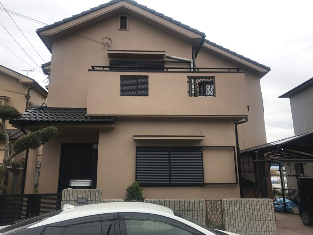 奈良県香芝市Ｙ様邸　外壁塗装・屋根塗装・防水工事 施工後の写真