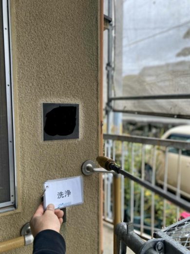 大阪府南河内郡太子町T様邸　外壁塗装工事 高圧洗浄