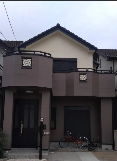 奈良の香芝市の株式会社ヨネヤの外壁塗装と屋根塗装の美観