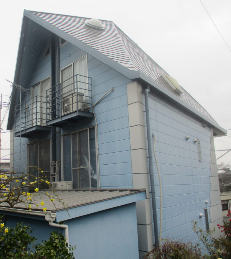 奈良北葛城郡広陵町U様邸　外壁塗装工事 施工前の写真