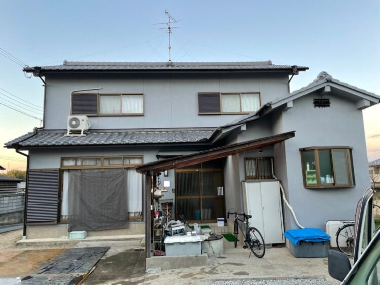 奈良香芝市F様　外壁塗装工事 施工後の写真