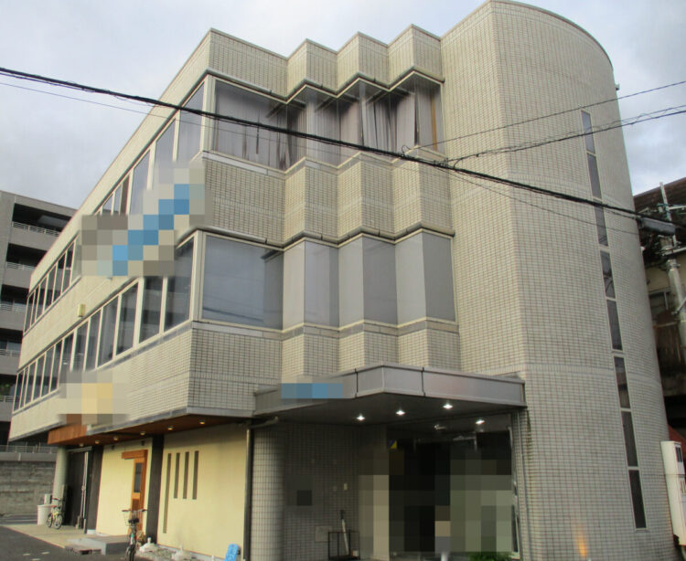 奈良県橿原市A株式会社様（オフィスビル）　外壁塗装工事 施工前の写真