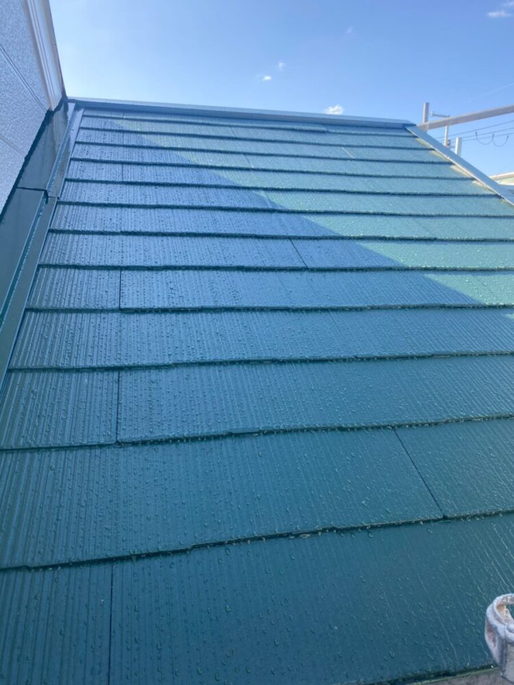奈良県北葛城郡広陵町O様邸　外壁塗装・屋根塗装・防水工事 施工後の写真