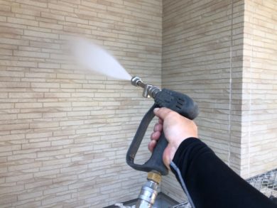 奈良県大和郡山市N様邸　外壁塗装・防水工事 高圧洗浄
