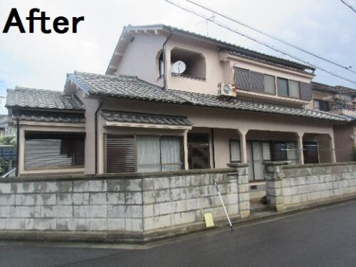 奈良県大和高田市A様邸 外壁塗装工事 奈良県大和高田市A様邸 外壁塗装工事
