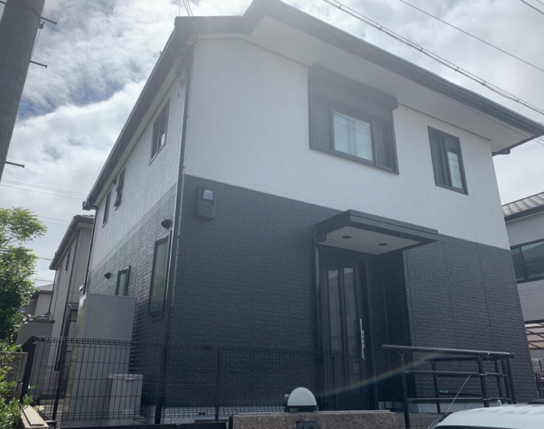 奈良県北葛城郡上牧町N様邸　外壁塗装工事 施工後の写真