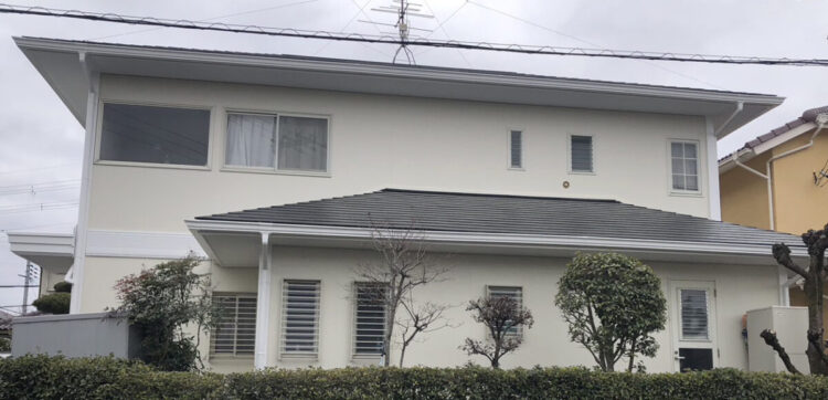 奈良県北葛城郡広陵町R様邸　外壁塗装・屋根塗装工事 施工後の写真