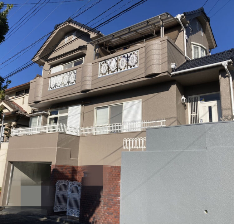 奈良県生駒市S様邸　外壁塗装・屋根塗装工事 施工後の写真