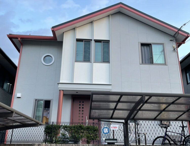 奈良香芝市S様邸　外壁塗装 施工後の写真