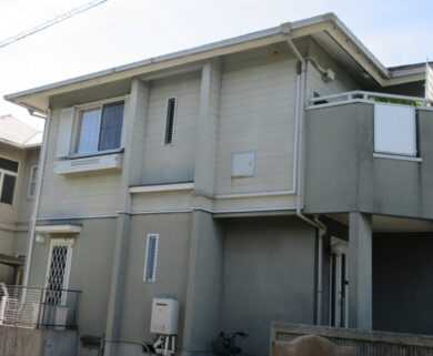奈良県北葛城郡上牧町Y様邸　外壁塗装・屋根塗装工事 施工前の写真